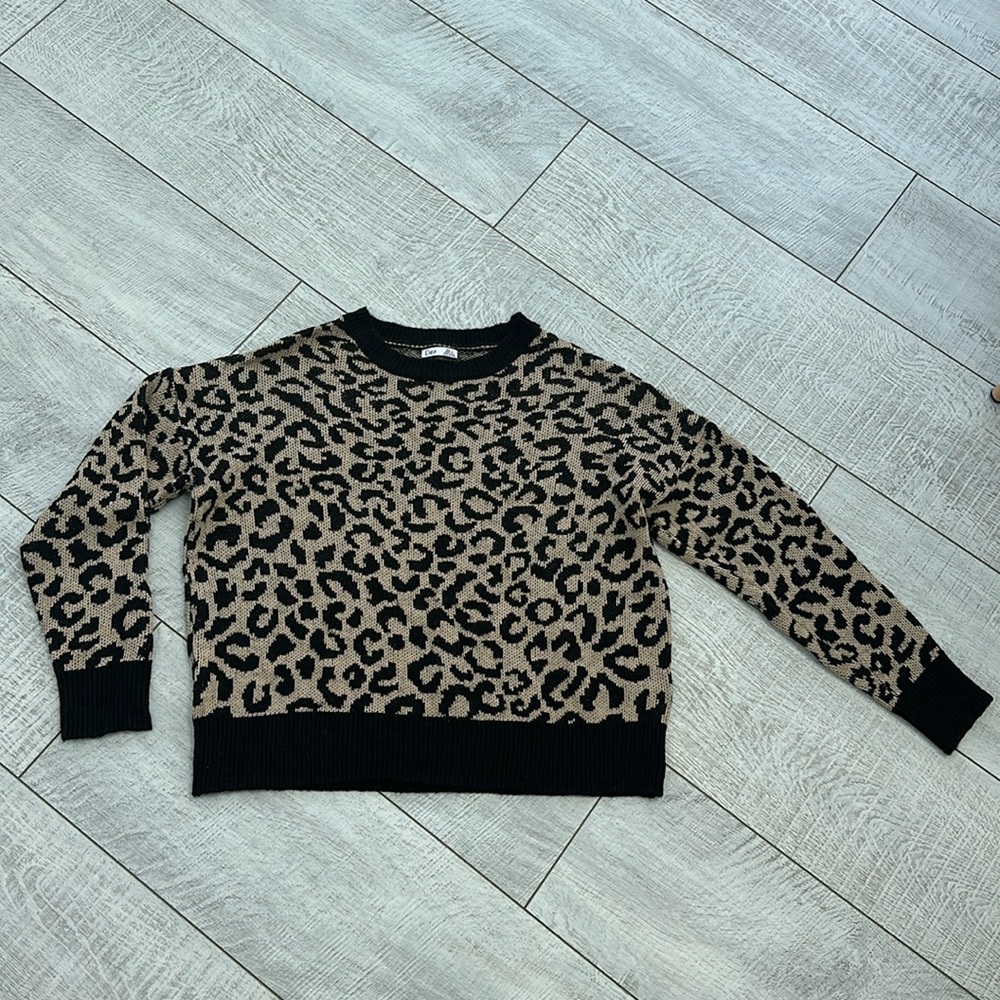 Dex Cheetah print sweater